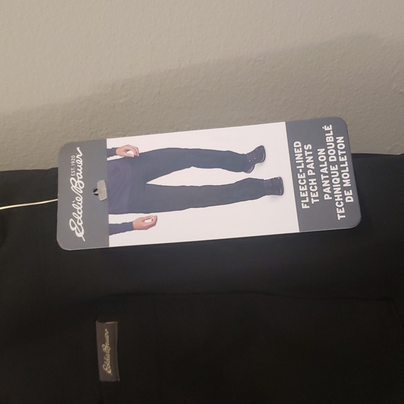 NWT Eddie Bauer Fleece Lined Tech Pants W 40 L 32 - Picture 6 of 7